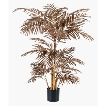 Umělá palma Areca PARADISA, metalický bronz, 145cm