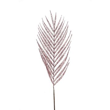 Umělý list palmy areca RYLAN s třpytkami, růžový, 90 cm Umělý list palmy areca RYLAN s třpytkami, růžový, 90 cm