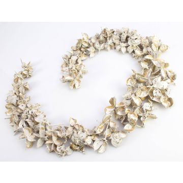 Bavlněné ovocné mísy kropicí dekorace CANDY, bělené, 4cm, Ø6cm Bavlněné ovocné mísy kropicí dekorace CANDY, bělené, 4cm, Ø6cm