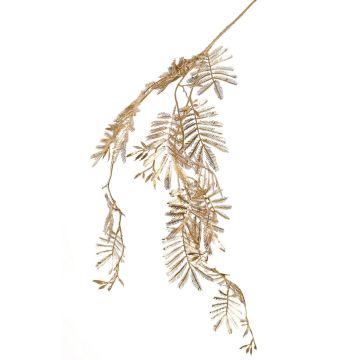 Umělá větev mimózy RENGU, zlatá, 110cm Umělá větev mimózy RENGU, zlatá, 110cm