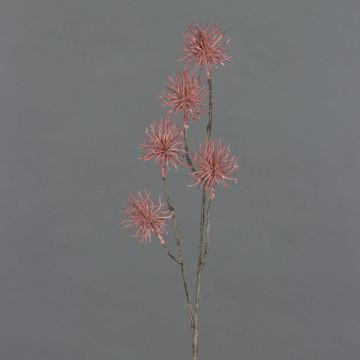 Umělá větvička vilínu NUMBAT s květy, tmavě růžová, 70cm, Ø5cm Umělá větvička vilínu NUMBAT s květy, tmavě růžová, 70cm, Ø5cm