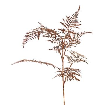 Dekorativní větvička Asparagus plumosus GIONA, měděná, 85cm