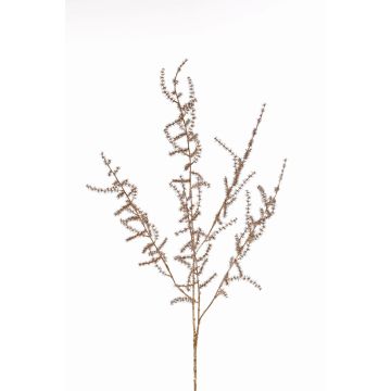 Dekorativní větev Asparagus acutifolius PARNASO, zlatá, 100cm