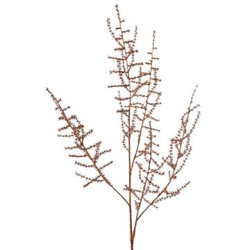 Dekorativní větvička Asparagus acutifolius PARNASO, měděná, 100cm