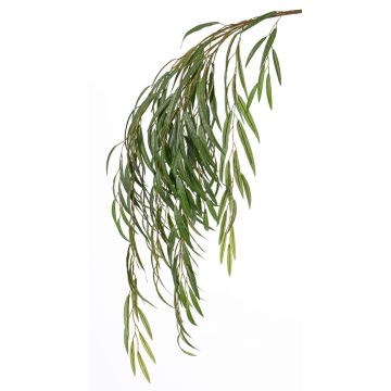 Umělá větvička vrby plápolající CASSIUS, nehořlavá, zelená, 120cm