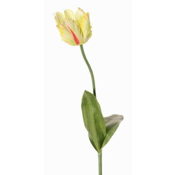 Umělá květina papoušek tulipán UAKARI, světle žluto-zeleno-růžová, žluto-zeleno-fuchsiová, 65cm, Ø6cm Umělá květina papoušek tulipán UAKARI, světle žluto-zeleno-růžová, žluto-zeleno-fuchsiová, 65cm, Ø6cm