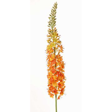 Plastová prošívaná svíčka SELINA, oranžová, 130cm, Ø9cm Plastová prošívaná svíčka SELINA, oranžová, 130cm, Ø9cm