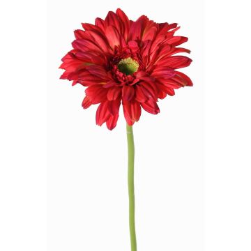 Textilní gerbera HELLI, červená, 65cm, Ø12cm Textilní gerbera HELLI, červená, 65cm, Ø12cm