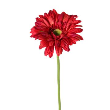 Textilní gerbera HELLI, červená, 65cm, Ø12cm Textilní gerbera HELLI, červená, 65cm, Ø12cm