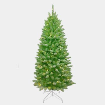 Umělá jedle FALUN SPEED, se sněhem, LED diody, zelená, 210 cm, Ø 100 cm Umělá jedle FALUN SPEED, se sněhem, LED diody, zelená, 210 cm, Ø 100 cm