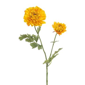 Dekorativní květina ranunculus LOLYN, žlutá, 65 cm Dekorativní květina ranunculus LOLYN, žlutá, 65 cm