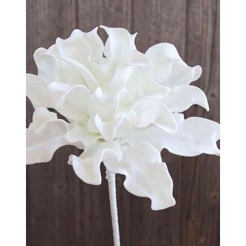 Umělá agáve DANINA, bílá, 35cm, Ø30cm