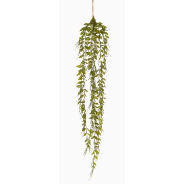 Umělý závěsný bambus TAMON, zelený, 90cm