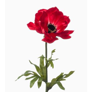 Umělá květina sasanka URASSAYA, červená, 45cm Umělá květina sasanka URASSAYA, červená, 45cm