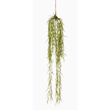 Umělý sukulent Hoya linearis závěsná rostlina TAMON, zelená, 90cm