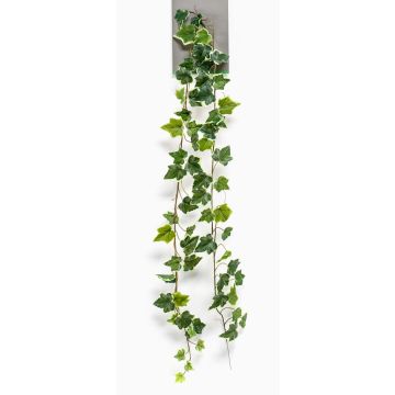 Umělá girlanda z břečťanu MAJA, zeleno-bílá, 180cm