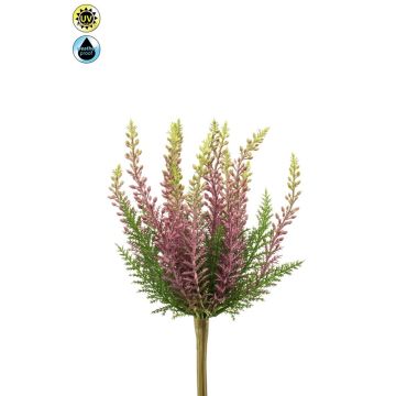 Umělý vřes ELSAWO na tyči, crossdoor, fialový, 30cm