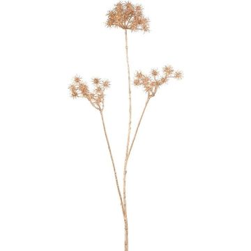Umělá větvička divoké mrkve ZAHLERY, zlatá, 85cm Umělá větvička divoké mrkve ZAHLERY, zlatá, 85cm