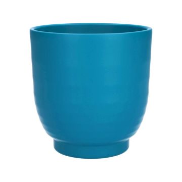 DARWONU květináč, keramika, tyrkysová matná, 14cm, Ø13,5cm DARWONU květináč, keramika, tyrkysová matná, 14cm, Ø13,5cm