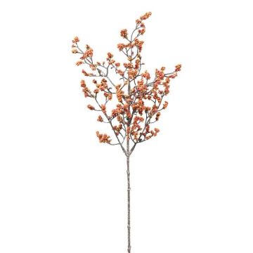 Umělá větvička FREMOR s bobulemi, oranžová, 50cm Umělá větvička FREMOR s bobulemi, oranžová, 50cm