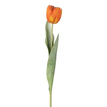 Dekorativní tulipán GUSNAV, oranžový, 50cm Dekorativní tulipán GUSNAV, oranžový, 50cm