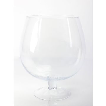 Sklenice na koňak XXL LIAM na nožce, sklo, čiré, 38cm, Ø29cm Sklenice na koňak XXL LIAM na nožce, sklo, čiré, 38cm, Ø29cm