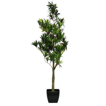 Umělý strom podocarpus AMANDO, umělý kmen, 90cm