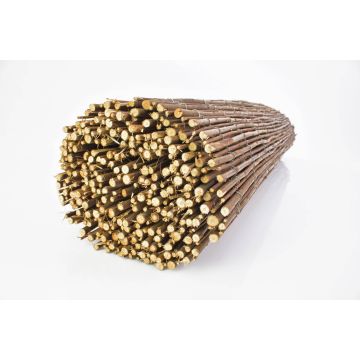 Přírodní proutěná rohož MILO, hnědá, 300cmx150cm