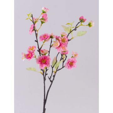 Umělá třešňová větev SOEY s květy, růžovo-růžová, růžovo-fuchsiová, 45cm, Ø2-4,5cm Umělá třešňová větev SOEY s květy, růžovo-růžová, růžovo-fuchsiová, 45cm, Ø2-4,5cm