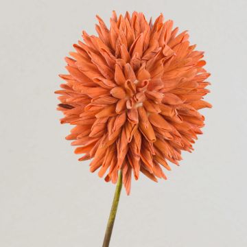 Textilní allium MERAL, oranžový, 80cm, Ø14cm Textilní allium MERAL, oranžový, 80cm, Ø14cm