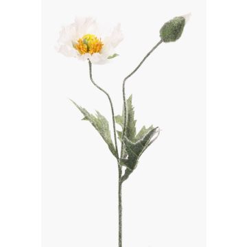 Umělý vlčí mák QUINTA, bílá, 40cm, Ø9cm