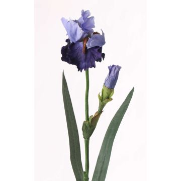 Umělá rostlina kosatec ALYSSA, modrá, 70cm, Ø13cm