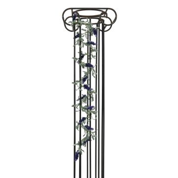 Plastová levandulová girlanda SPENCER, tmavě fialová, 180cm, Ø2cm Plastová levandulová girlanda SPENCER, tmavě fialová, 180cm, Ø2cm