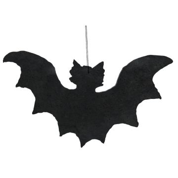 Halloweenská silueta netopýra SPOOKY BAT, černá, 32cm