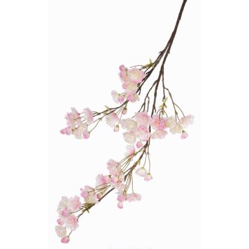 Umělá větvička japonské sakury DJUNA, s květy, růžová, 135cm Umělá větvička japonské sakury DJUNA, s květy, růžová, 135cm