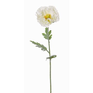 Umělý vlčí mák BAHIRA, krémová, 75cm, Ø12cm