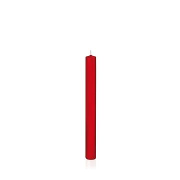 Svíčka do svícnu TARALEA, červená, 25 cm, Ø 2,3 cm, 14 h – vyrobeno v Německu Svíčka do svícnu TARALEA, červená, 25 cm, Ø 2,3 cm, 14 h – vyrobeno v Německu