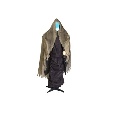 Halloweenská smrtka ARTJOM, kaleidoskopické efekty, zvuková funkce, LED, 175cm