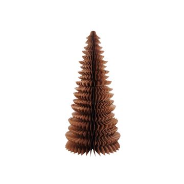 Velký papírový vánoční stromek TOFA, hnědý, 130 cm Velký papírový vánoční stromek TOFA, hnědý, 130 cm
