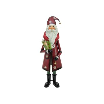 Dekorační figurka Santa Claus JOSEPH s dárkem, 195 cm Dekorační figurka Santa Claus JOSEPH s dárkem, 195 cm
