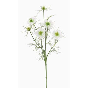 Umělý černucha setá SEVIN, bílo-zelený, 65cm, Ø6-7cm