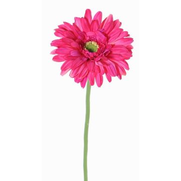 Textilní gerbera HELLI, fuchsiová, 65cm, Ø12cm Textilní gerbera HELLI, fuchsiová, 65cm, Ø12cm