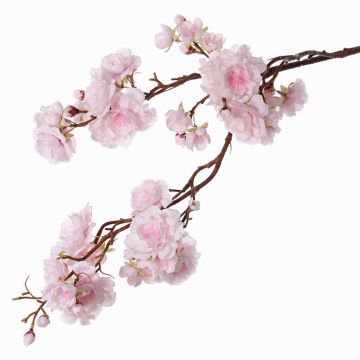 Umělá větev japonská okrasná třešeň RUKIA s květy, světle růžovo-bílá, 90cm, Ø3-6cm Umělá větev japonská okrasná třešeň RUKIA s květy, světle růžovo-bílá, 90cm, Ø3-6cm