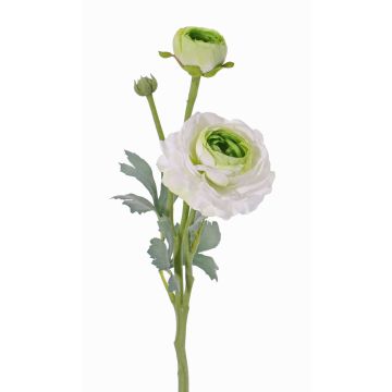 Umělý pryskyřník YAKIRA, bílo-zelený, 40cm, Ø4,5-9cm Umělý pryskyřník YAKIRA, bílo-zelený, 40cm, Ø4,5-9cm