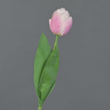 Umělý tulipán ROMANA, růžový, 45cm, Ø6cm