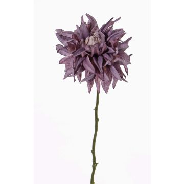 Umělá jiřinka SMILA, fialová, 55cm, Ø12cm Umělá jiřinka SMILA, fialová, 55cm, Ø12cm