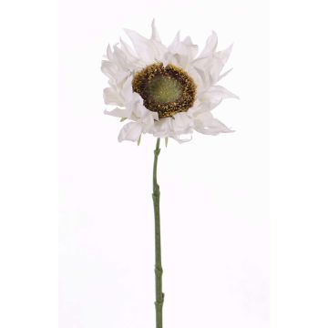 Textilní slunečnice JANIKA, bílá, 60cm, Ø13cm Textilní slunečnice JANIKA, bílá, 60cm, Ø13cm