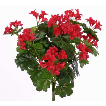 Umělecké pelargónie BERENIKE na hokejce, crossdoor, červená, 40cm, Ø5-8cm Umělecké pelargónie BERENIKE na hokejce, crossdoor, červená, 40cm, Ø5-8cm