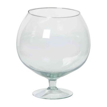Koňakové sklo XXL BARRON pěšky, čiré, 22,5 cm, Ø 20 cm Koňakové sklo XXL BARRON pěšky, čiré, 22,5 cm, Ø 20 cm