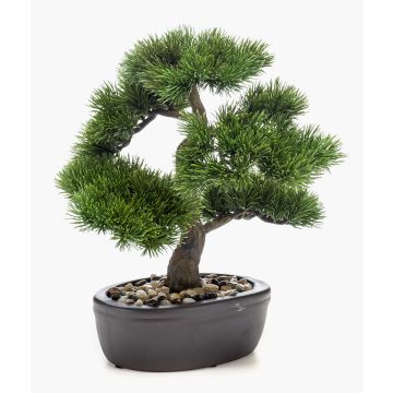 Plastová bonsai borovice GALDOS v misce, 30cm